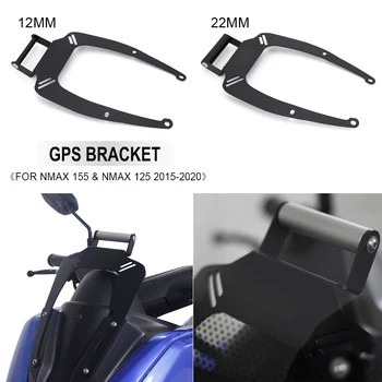 N-MAX 155 125 2015-2020 Motociklu GPS Tālruņa USB Bezvadu Lādēšanas Navigācijas Turētājs Turētājs Stiprinājums Stand Par Yamaha NMAX 125 155