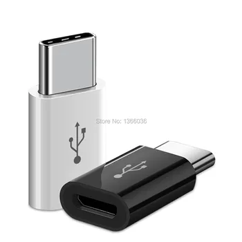 2000pcs Micro USB Uz USB C Adapteri Mobilo Telefonu Adapteris Tips-c Interfeiss Datu Līnijas Uzlādes Pārveidotājs Samsung Xiaomi Huawei